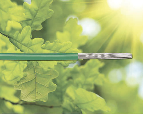 Isolierte Einzelader-Leitung - EcoWire® - Alpha Wire - Thermoplast / mehrstrangig / recycelbar