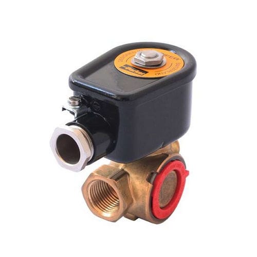 Magnetventil mit Verriegelung - Parker Fluid Control Division - Europe - vorgesteuert / 2-Wege / für Gas
