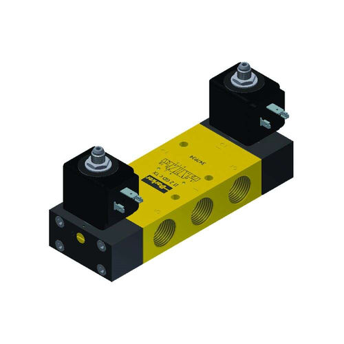 Pneumatik-Wegeventil / Schieber - Parker Fluid Control Division - Europe - magnetbetrieben / vorgesteuert / 5/2-Wege