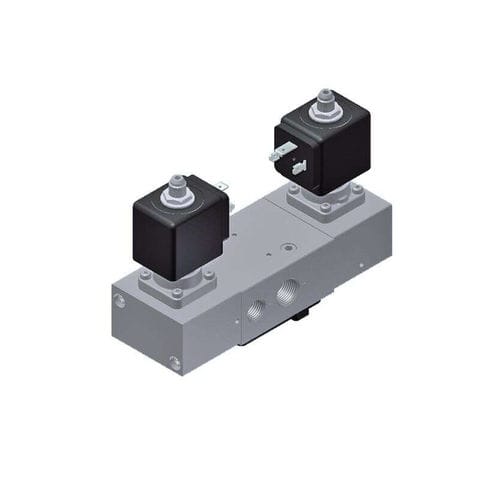 Pneumatik-Wegeventil / Schieber - Parker Fluid Control Division - Europe - magnetbetrieben / vorgesteuert / 5-Wege
