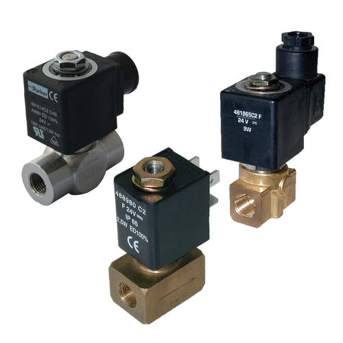 Direktgesteuertes Magnetventil - Parker Fluid Control Division - Europe - 2-Wege / NO / für Gas