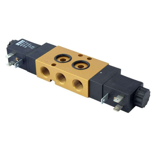 Pneumatik-Wegeventil / Schieber - Parker Fluid Control Division - Europe - magnetbetrieben / vorgesteuert / 5-Wege