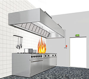 Feuerlöschsystem für Profiküchen - REVEN® PROTECT series - Rentschler REVEN - agentenfrei