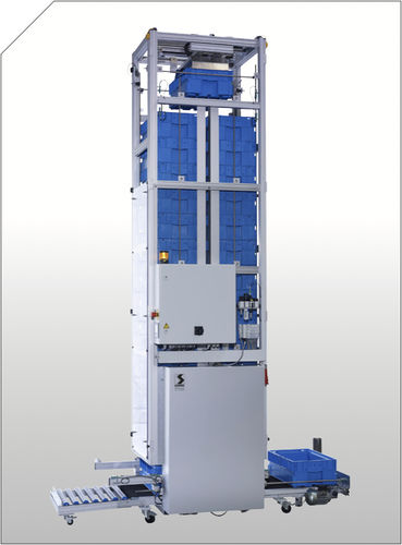 Stapelmaschine zum Füllen - BOSS-C - SCHUMA - für Container / automatisch