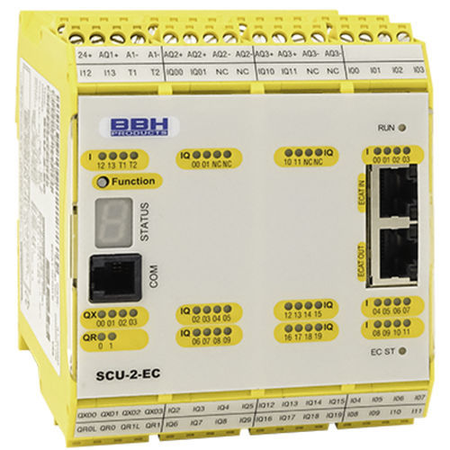 Digitales Mastermodul - SCU-2-EC - BBH Products GmbH - EtherCAT / sichere digitale Eingänge / mit Relais-Ausgang