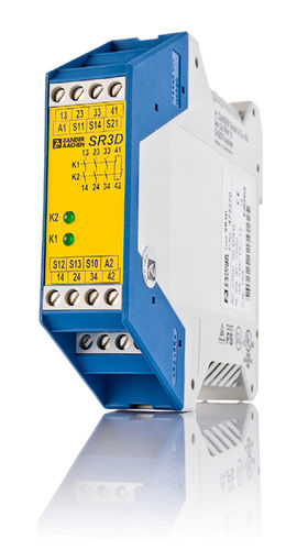 Notausschalter-Sicherheitsrelais - 24 - 250 V, 15 A | SR3D - Zander GmbH & Co. KG, Hermann - für DIN-Schiene