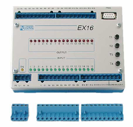 Box-SPS - max. 10 kH, 24 V | EX16/EX16T - Zander GmbH & Co. KG, Hermann - für Feldbus / mit hoher Drehzahl