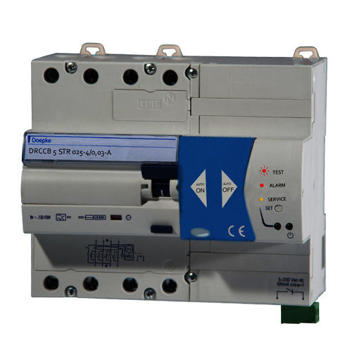 Differentialschutzschalter - DRCCB 5 STR 040-4/0,03-A - Doepke Schaltgeräte GmbH - AC / 4-polig / automatisch