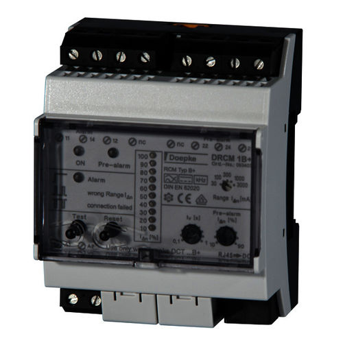 Stromprüfgerät - 230 V, IΔn 0.03 - 3 A | DRCM 1 B+ - Doepke Schaltgeräte GmbH