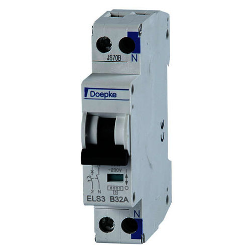 Thermisch-magnetischer Schutzschalter - 20 A | ELS 3 B20/1+N - Doepke Schaltgeräte GmbH - Kurzschluss / modular / Miniatur