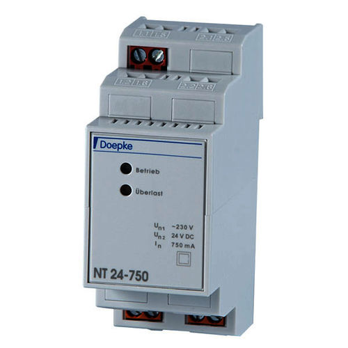 Stromversorgung für DIN-Schiene - max. 18 VA | NT 24-0750 - Doepke Schaltgeräte GmbH - AC/DC / Schaltnetzteil