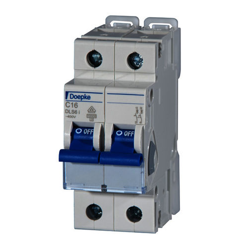 Thermisch-magnetischer Schutzschalter - 63 A | DLS 6i C63-2 - Doepke Schaltgeräte GmbH - Kurzschluss / modular / Miniatur