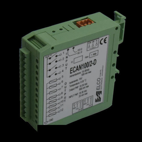 Analoges E/A-Modul - ECAN 100/2 - ELCO Elettronica di A. Ligabue e C. snc - CAN-Bus / 4 E / 8 PNP-Ausgänge