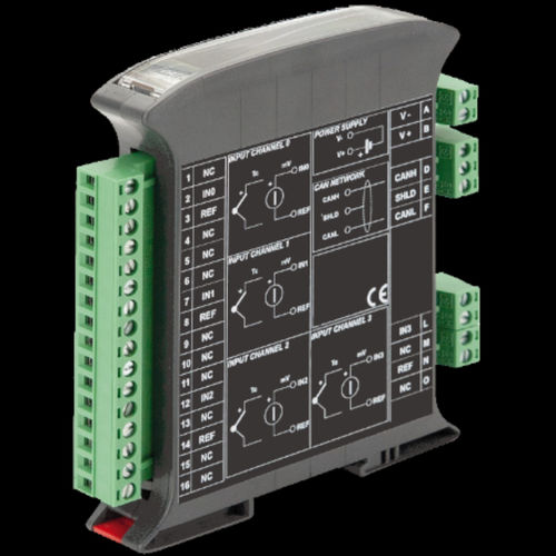Analoges E/A-Modul - ECAN 7016 - ELCO Elettronica di A. Ligabue e C. snc - CAN-Bus / 4 E / Temperatur