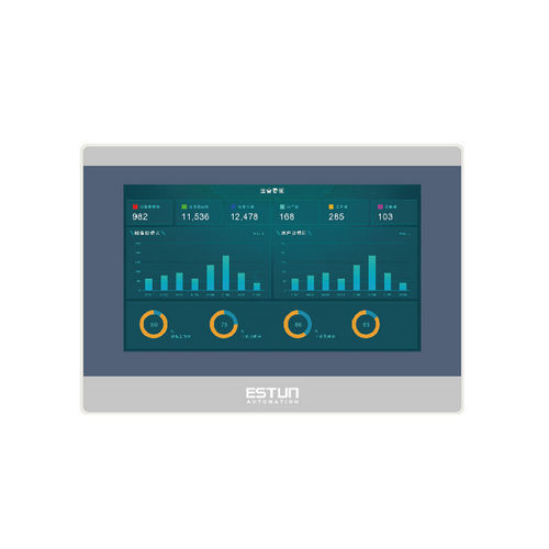 HMI mit Touchscreen - ESV  - ESTUN Automation Co., Ltd. - einbaufähig / 1024 x 600 / Cortex ARM