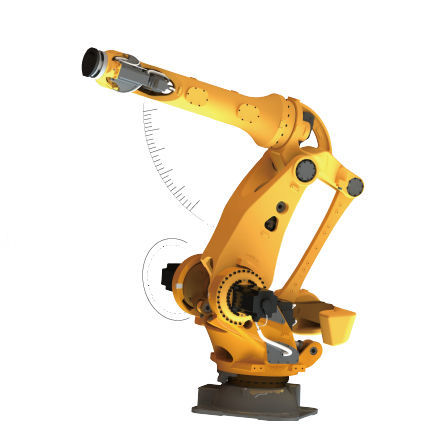 Knickarmroboter - ER420-3300 - ESTUN Automation Co., Ltd. - 6-Achs / bodenstehend / für schwere Lasten