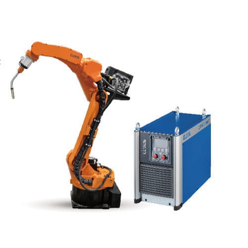 Schweißroboterzelle - QWAS  - ESTUN Automation Co., Ltd. - Lichtbogenschweiß / kompakt / kollaborativ