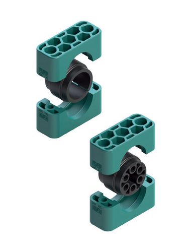 Polypropylen-Schlauchschelle - A, C series - FKB GmbH - mit Drehzapfen / ohne Verzahnung