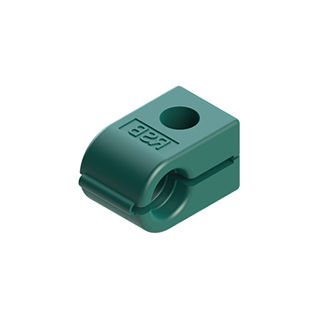 Schraubenrohrschelle - O series - FKB GmbH - Polypropylen