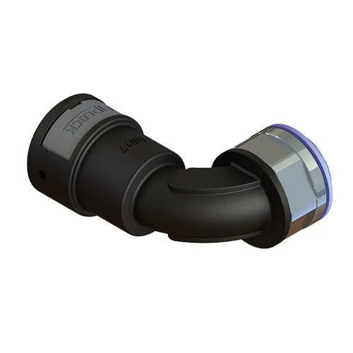 Pneumatischer Anschluss - AWPA-MMK-S - FRÄNKISCHE Industrial Pipes GmbH & Co. KG - Einschraub / 90°-Winkel / PA6