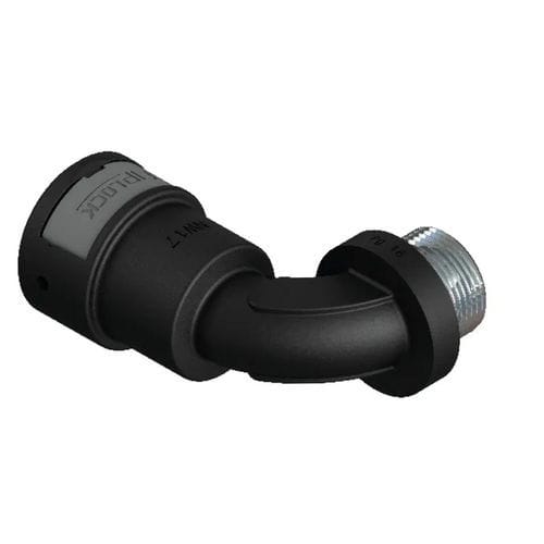 Pneumatischer Anschluss - AWPA-PGM - FRÄNKISCHE Industrial Pipes GmbH & Co. KG - Gewinde / 90°-Winkel / Metall