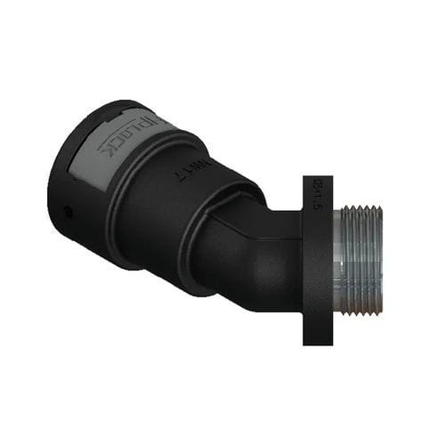 Pneumatischer Anschluss - AAPA-MML - FRÄNKISCHE Industrial Pipes GmbH & Co. KG - Einschraub / 45°-Winkel / PA6