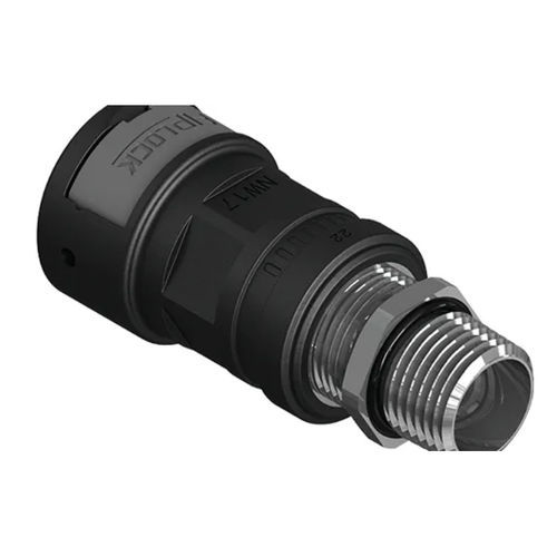 Pneumatischer Anschluss - AZPA-NPTM - FRÄNKISCHE Industrial Pipes GmbH & Co. KG - Einschraub / PA6 / Metall