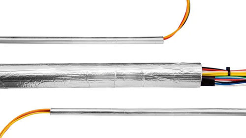 Schutzhülle - WGF-LA series - FRÄNKISCHE Industrial Pipes GmbH & Co. KG - Flach / für Kabel / Textil