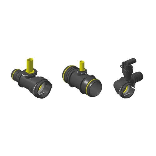 Hydraulikanschluss - FIPCOOL CONTROL - FRÄNKISCHE Industrial Pipes GmbH & Co. KG - geriffelt / rechtwinkelig / Kunststoff