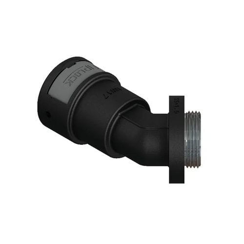 Pneumatischer Anschluss - AAPA-MMK - FRÄNKISCHE Industrial Pipes GmbH & Co. KG - Einschraub / 45°-Winkel / Metall