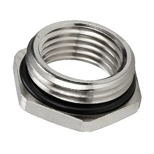 Reduzier-Hydraulikadapter - NRBN-M - FRÄNKISCHE Industrial Pipes GmbH & Co. KG - Gewindeschneid / vernickeltes Messing / sechseckig