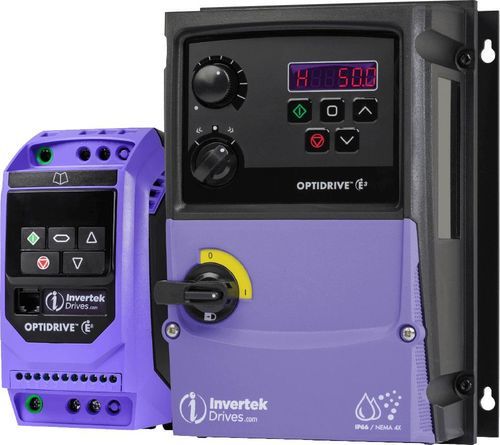Asynchron-Frequenzumrichter - Optidrive E3 - Invertek Drives Ltd. - Induktion / einphasig / konsolenmontierbar