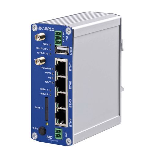 Router für Kommunikation - MC MRLQ4 - MC Technologies GmbH - Ethernet / LTE / USB