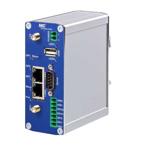 Router für Kommunikation - MC-MR-L24 - MC Technologies GmbH - Ethernet / LTE / RS232