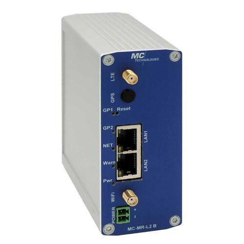 Router für Kommunikation - MC-MR-L2 - MC Technologies GmbH - Ethernet / WiFi / LTE Cat.4