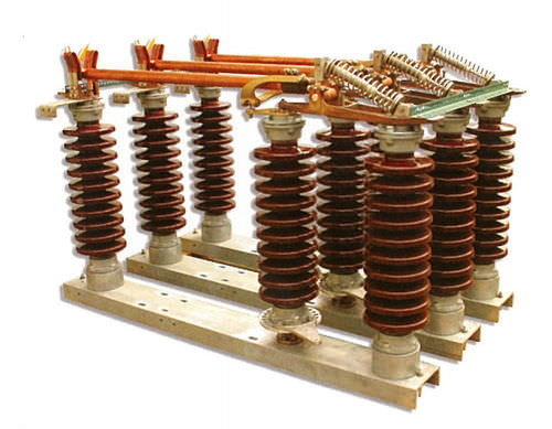 Mittelspannungs-Lasttrennschalter -  ABS - Allis Electric - motorbetriebener / dreipolig / luftisoliert