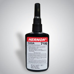 Methacrylat-Klebstoff - HASA 716 - Hernon Manufacturing - für Kunststoff / Einkomponenten / Industrie