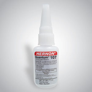 Cyanacrylat-Klebstoff - Quantum® 107 - Hernon Manufacturing - für Metall / für Keramik / für Thermoplaste