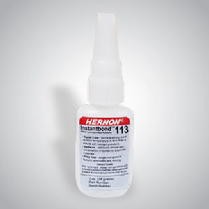 Cyanacrylat-Klebstoff - Instantbond® 113 - Hernon Manufacturing - für Metall / für Keramik / für Thermoplaste