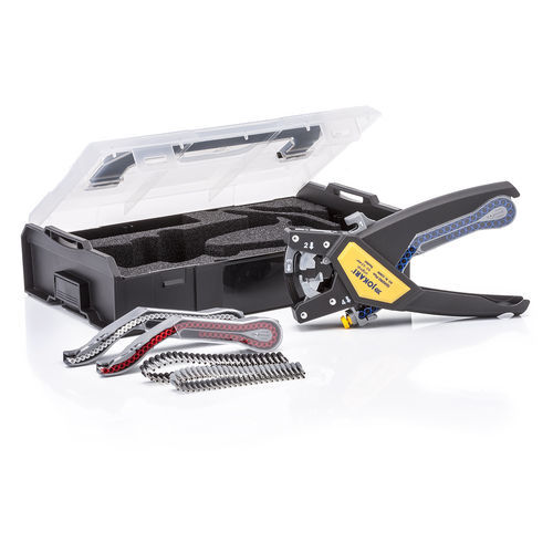Abisolier- und Crimpmaschine / für Draht - QUADRO Plus - JOKARI-Krampe GmbH - manuell / tragbar