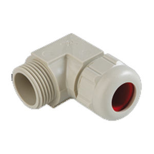 Polyamid-Kabelverschraubung - RAL 7032, RAL 9005 - KAISER GmbH & Co. KG - Gewinde / Winkel