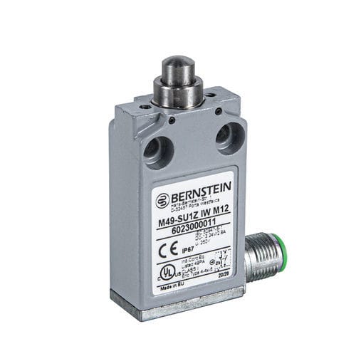 Kuppenstößel-Endschalter - M49 - BERNSTEIN AG - flach / IP67 / Sicherheit