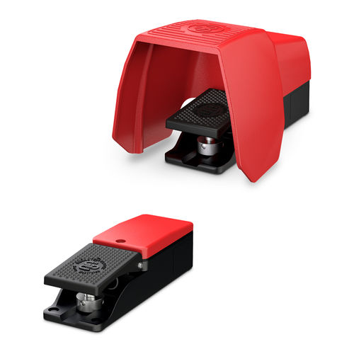 Steuerungs-Fußschalter - D series - BERNSTEIN AG - 1 Pedal / mit Abdeckung