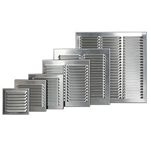 Edelstahl-Lüftungsgitter - KB series - Rübsamen & Herr Elektrobau GmbH - für Außenbereich