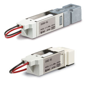 Pneumatik-Wegeventil / mit Klappe - SX series - SMC Corporation of America - magnetbetrieben / druckluftbetrieben / 3-Wege