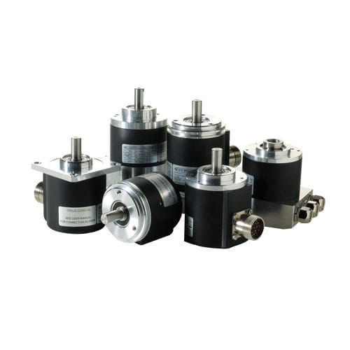 Absoluter Drehgeber - AEN Series - GIVI MISURE - optisch / mit Vollwelle / Flansch