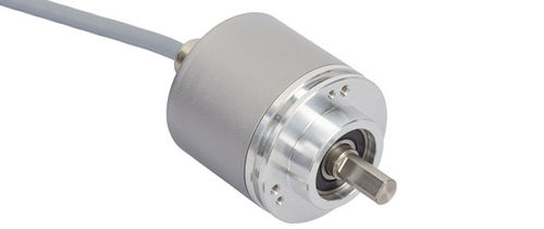 Inkrementaler Drehgeber - IXARC  - POSITAL FRABA - mechanisch / Flansch / Aluminium