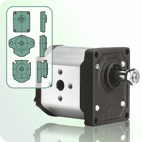 Zahnradhydraulikmotor - GHM1 Series - jbj Techniques Limited