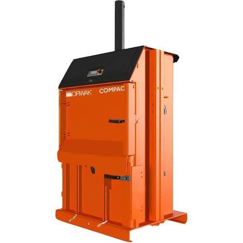 Ballenpresse für Karton - COMPACT 3115 - Orwak AB - für Müll / vertikal / mit Frontöffnung