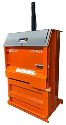 Ballenpresse für Karton - COMPACT 3120 - Orwak AB - für Kunststoff / mit Vertikalkammer / mit Frontöffnung